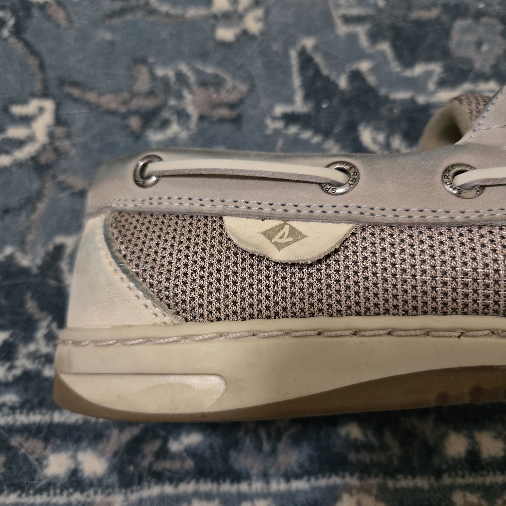 Sperry Grey Boat Shoes - Picture 6 of 8